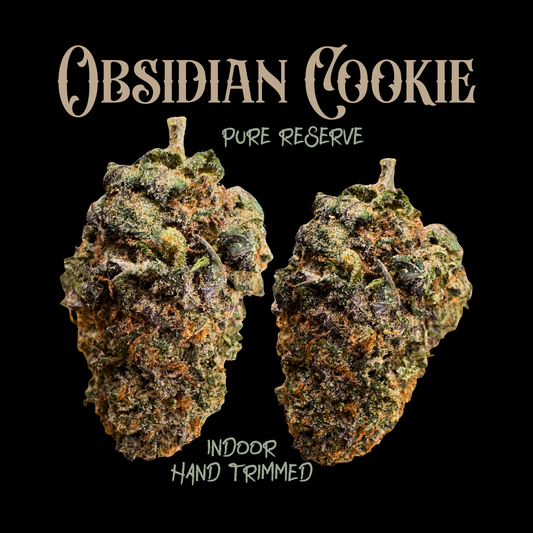 Obsidian Cookie (Indoor Exotic, Hand-Trimmed)