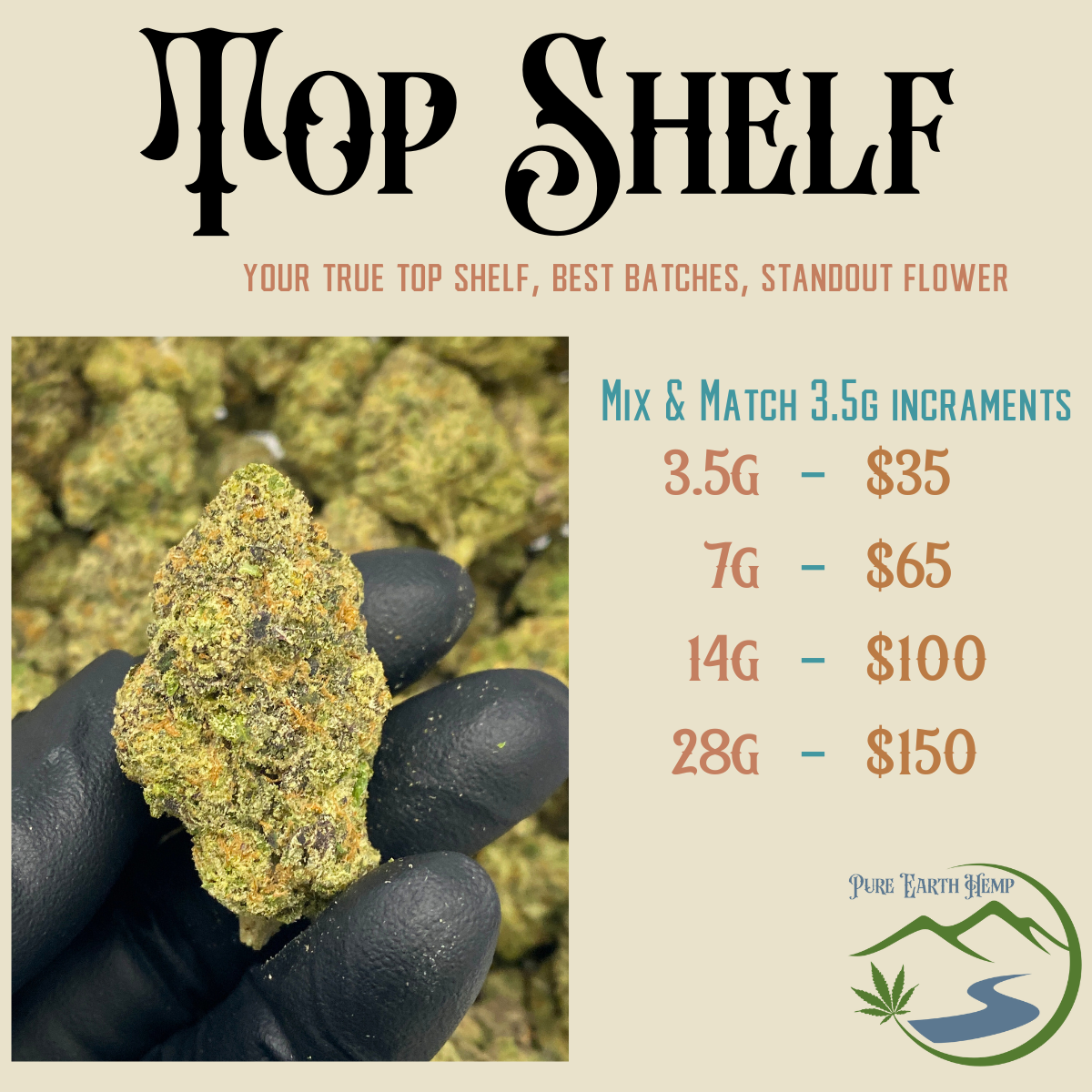 Top Shelf (Indoor exotic)