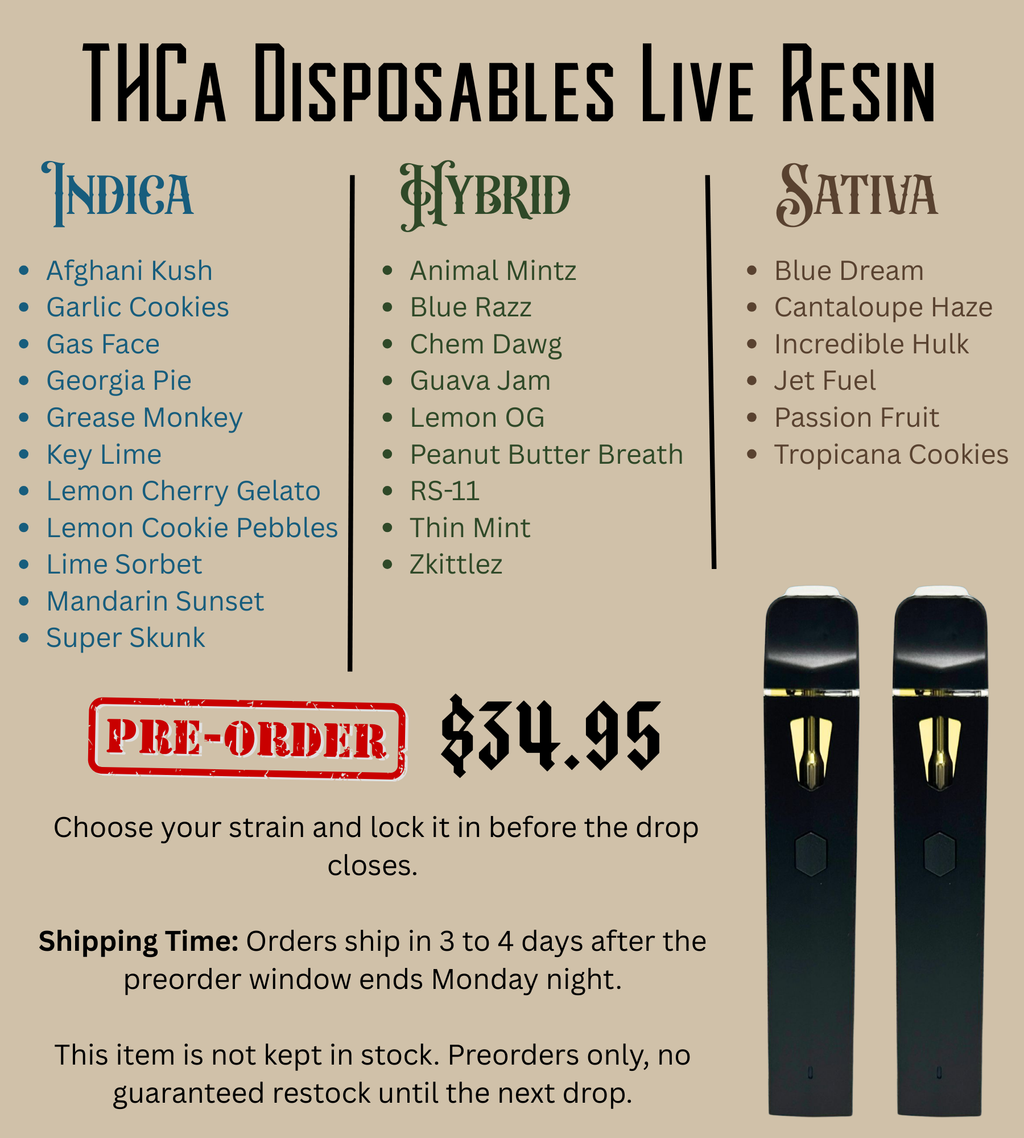 THC-A Disposables